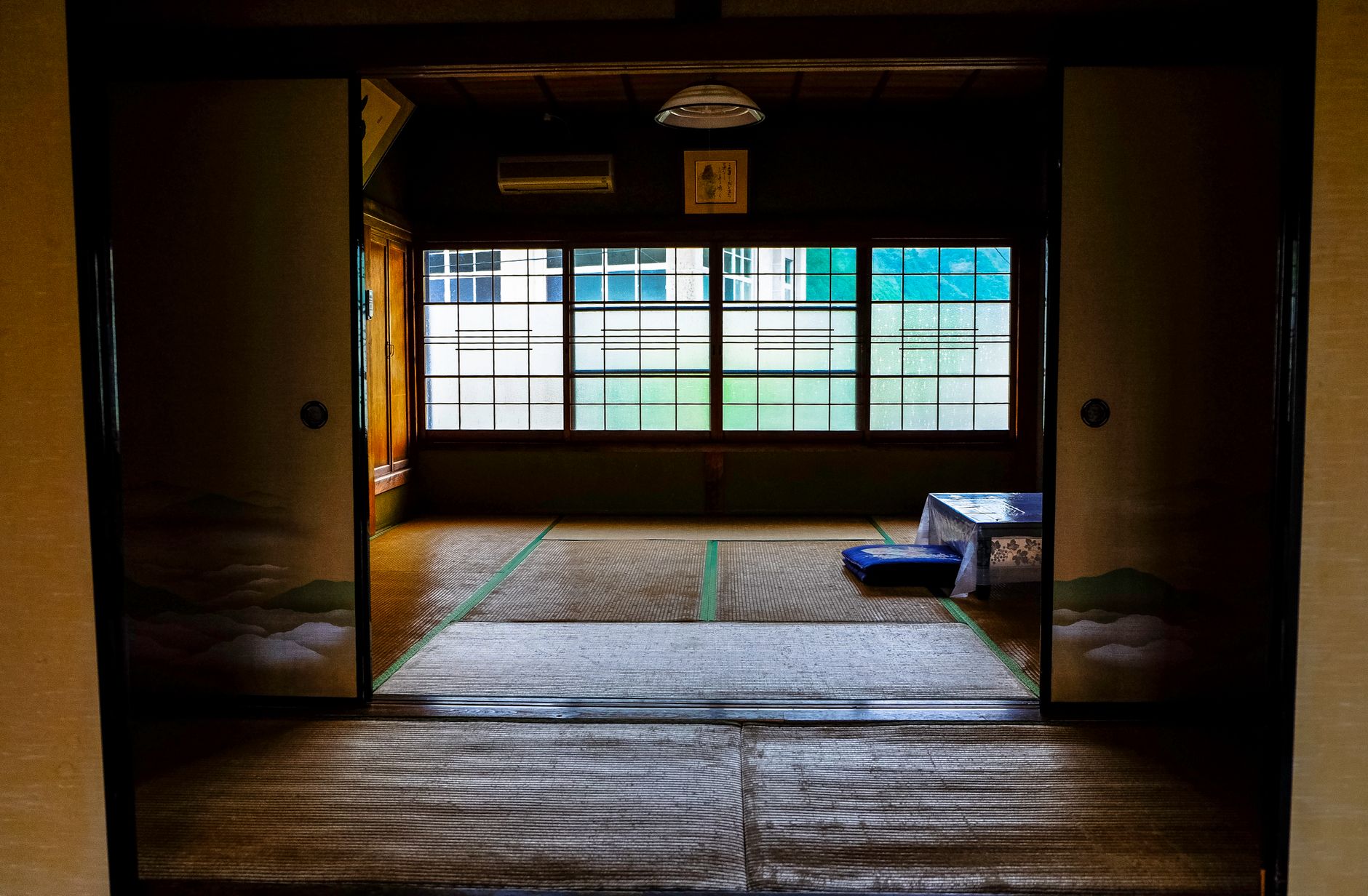Kyoto Ryokan Interior and Garden
